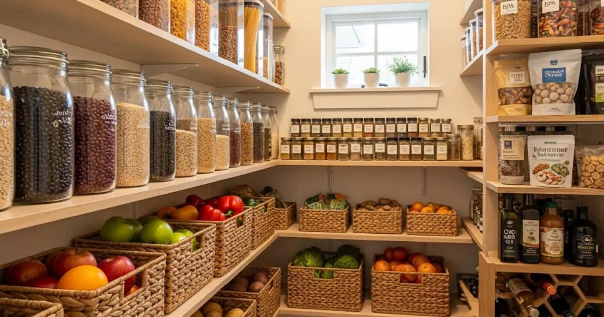 Organização da Despensa para uma Alimentação Saudável
