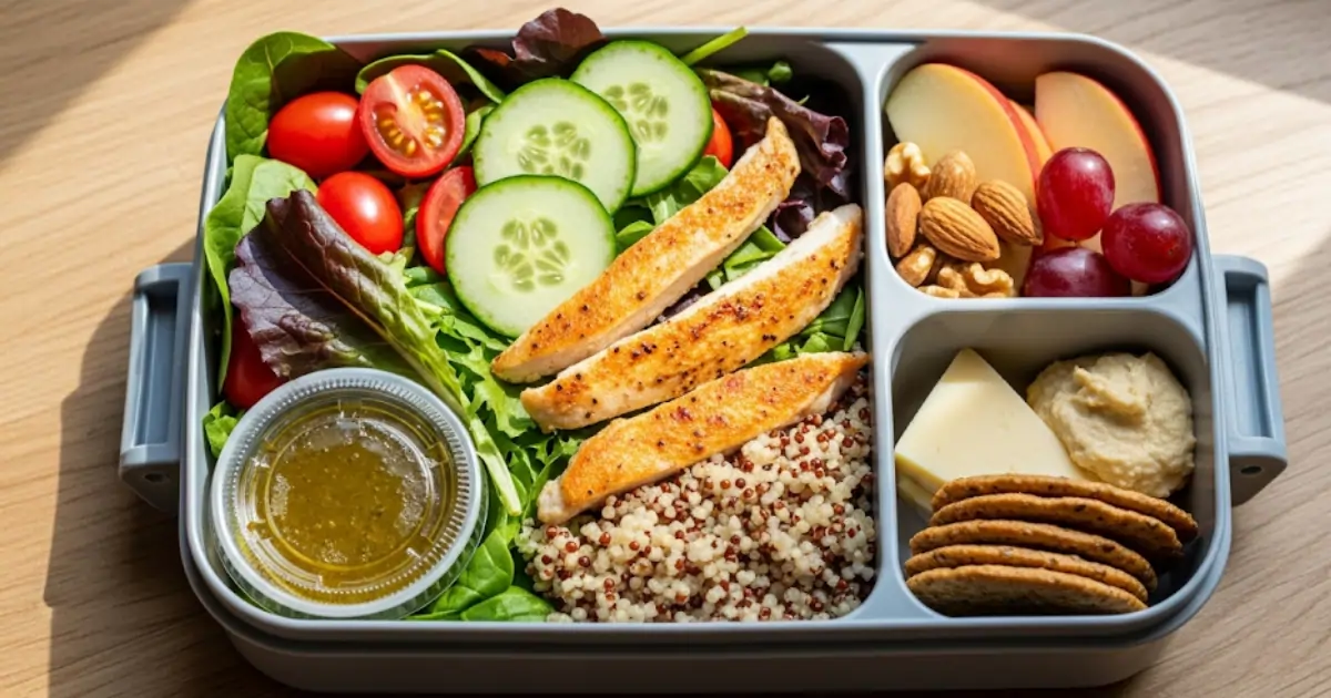 Almoço Saudável e Prático para o Dia a Dia